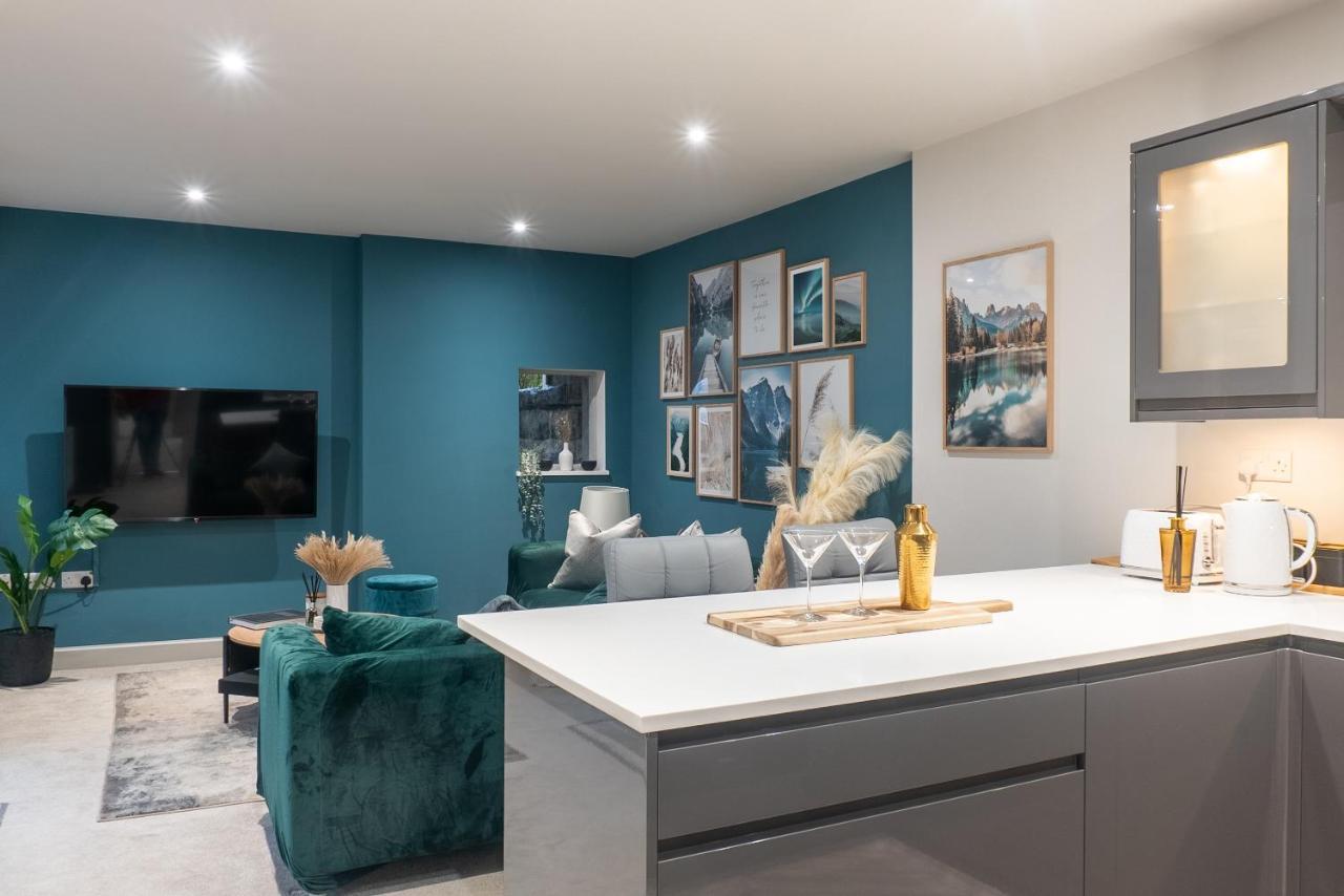 Spring Mount Huge Luxury Full Apartment- Harrogate Centre-Two Extremely Comfy Kingsize Bedrooms-Fully Equipped Modern Kitchen-Cosy Living Room With Huge Tv Exteriör bild